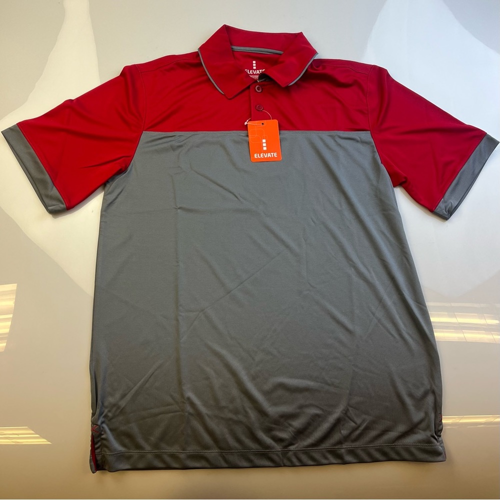 Mens ELEVATE Short Sleeves Polo size Med.